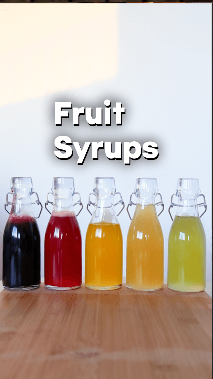 Fruit Syrups recipe thumbnail